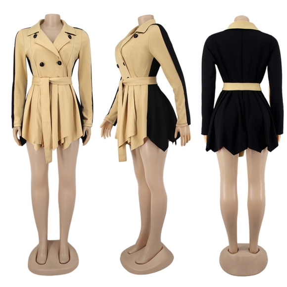 Trench coat style Jacket/Dress - Picture 2 of 2